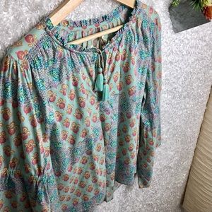 Anthro Lilka Sweetest Dreams Boho Top | M